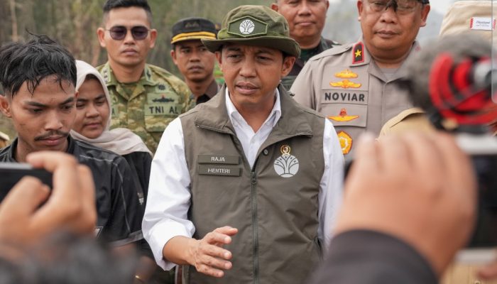 Menhut Raja Juli: Penindakan Perusahaan Terlibat Karhutla Tak akan Berhenti